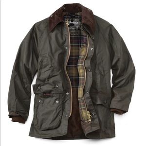 BARBOUR Bedale Sage Waxed Jacket
